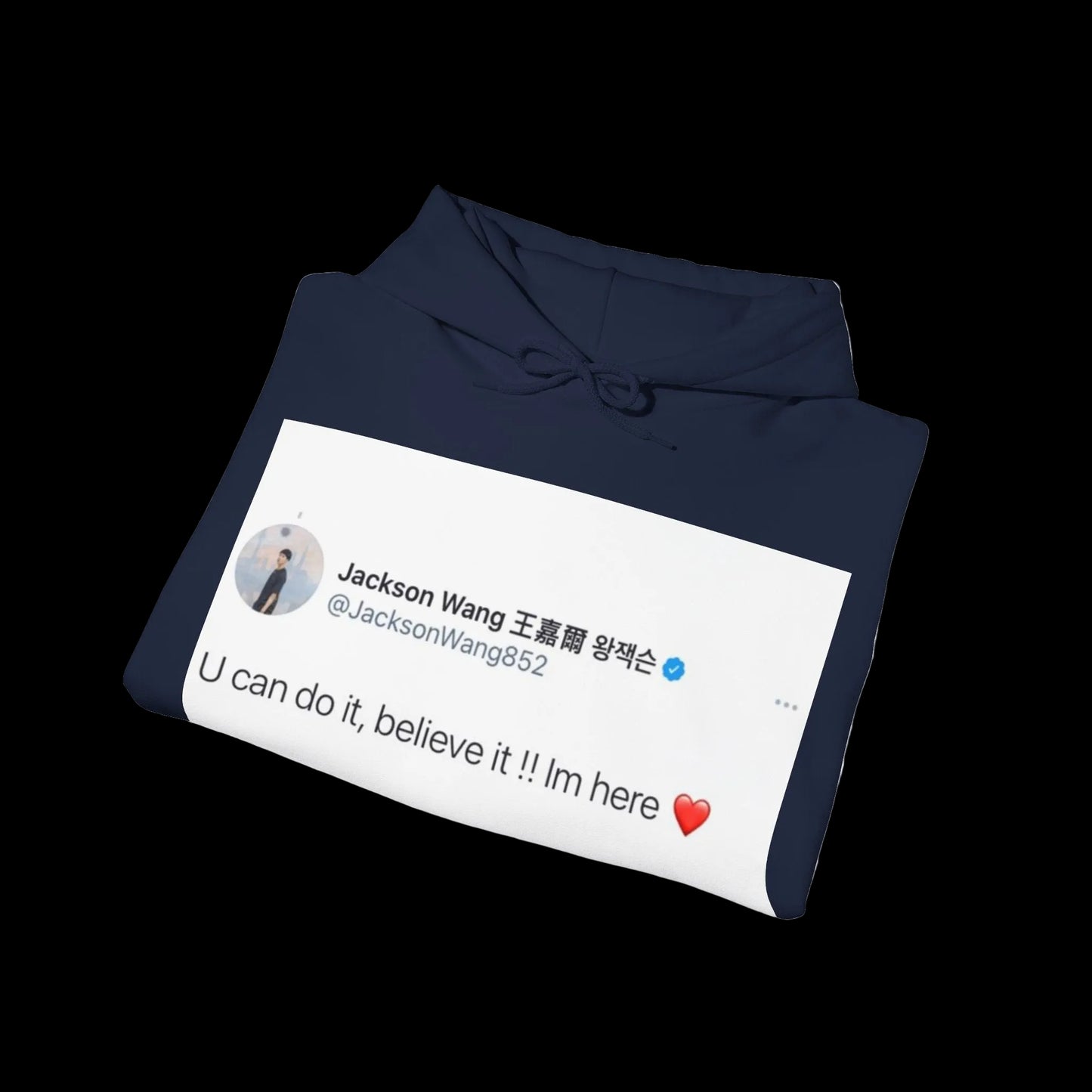 The "I'm Here" Signature Motivation Hoodie