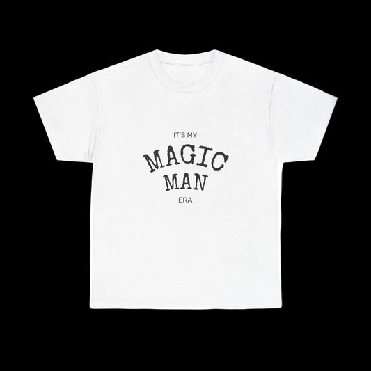 "THE MAGIC MAN ERA" Fan-Art Tribute Tee | Front & Back Signature Print