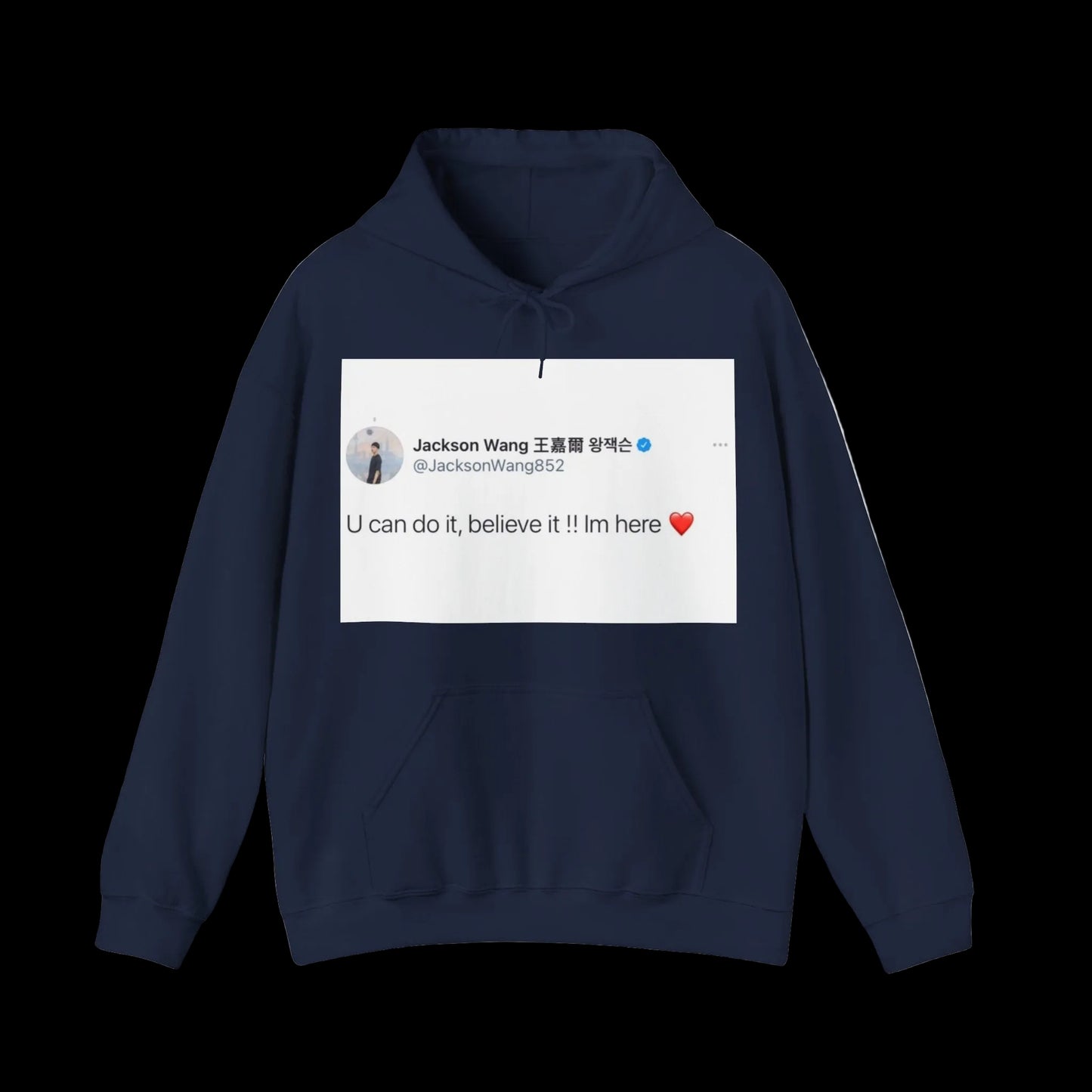 The "I'm Here" Signature Motivation Hoodie