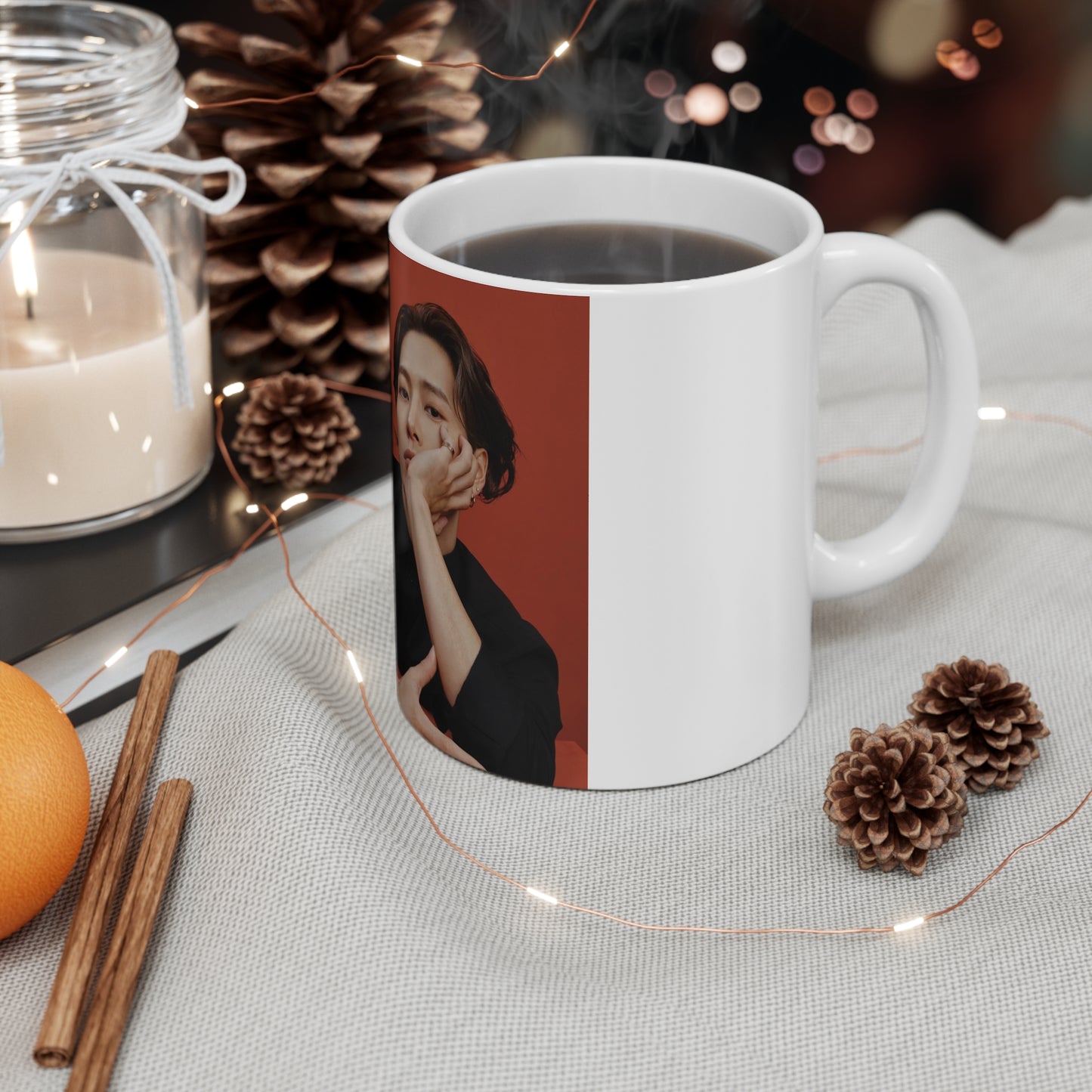 'Jacky' Portrait  Coffee Cup