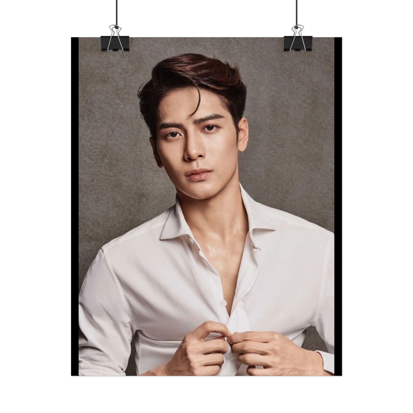 “Jacky” – Elegant Male Portrait Wall Art Print
