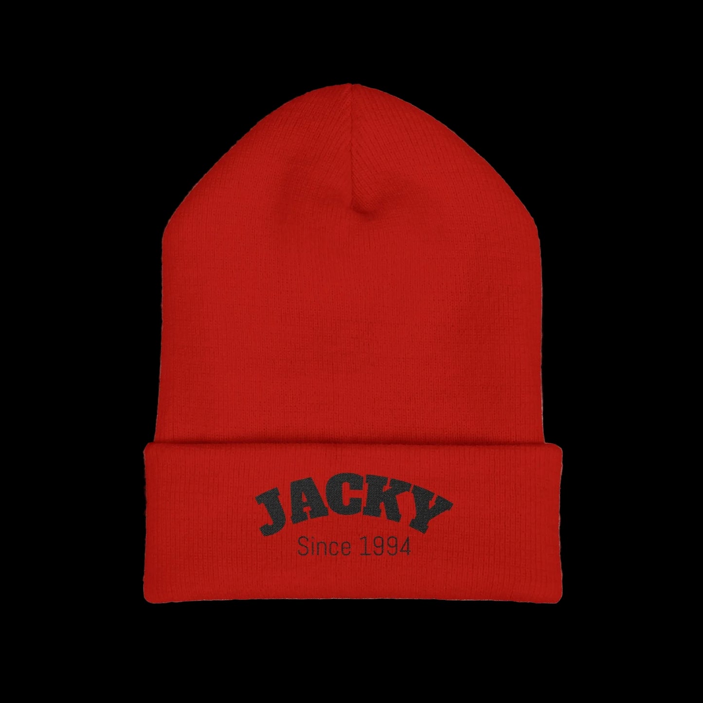 Personalized 'Jacky Since 1994' Knit Hat