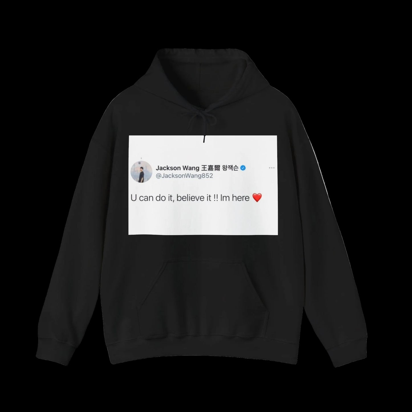 The "I'm Here" Signature Motivation Hoodie