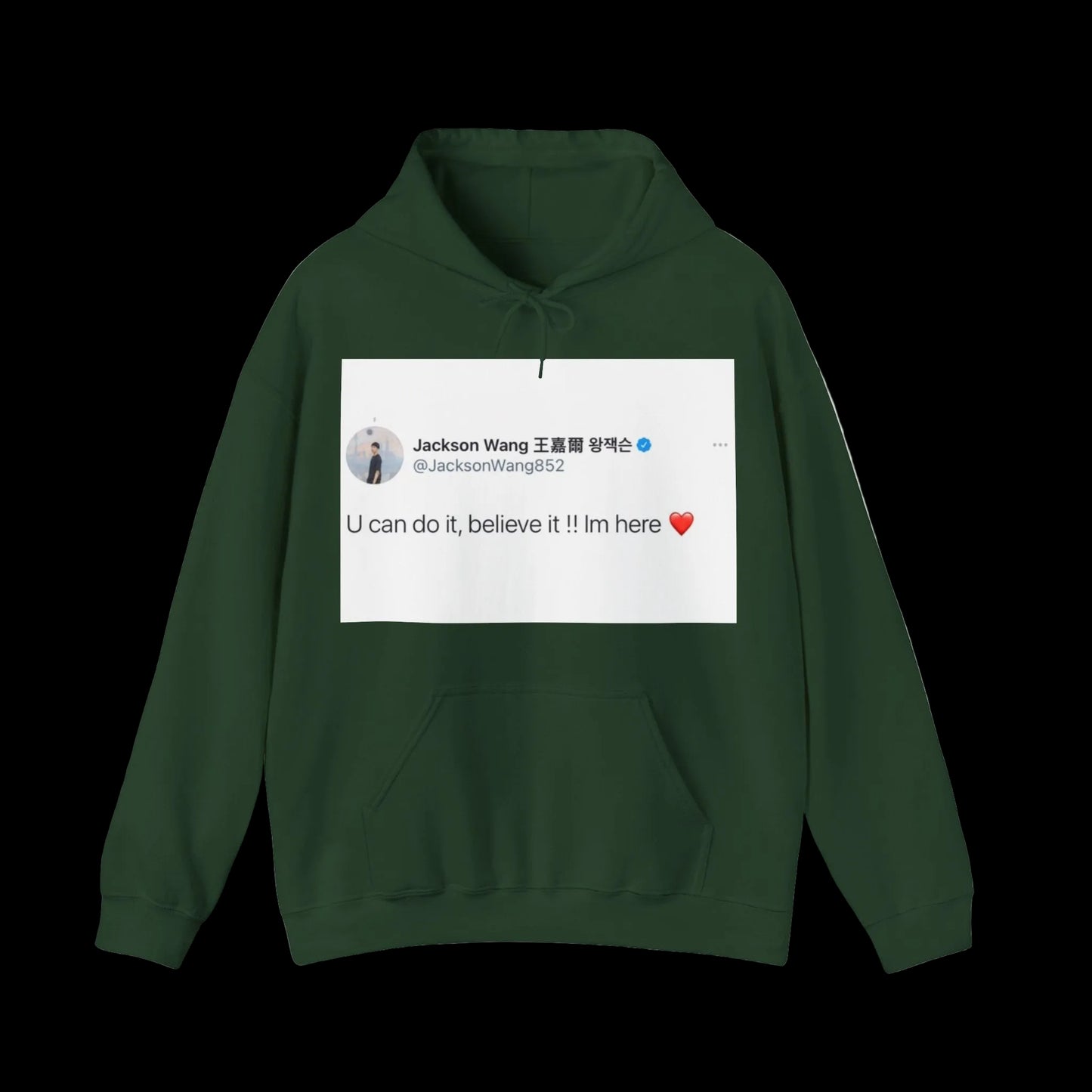 The "I'm Here" Signature Motivation Hoodie