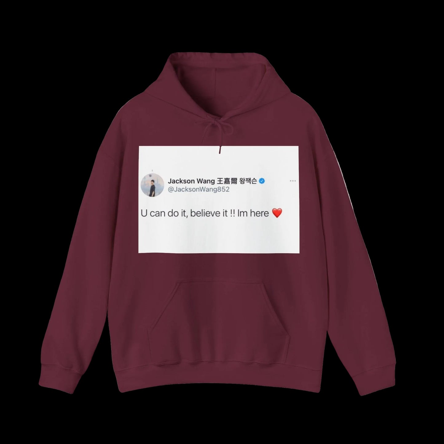 The "I'm Here" Signature Motivation Hoodie