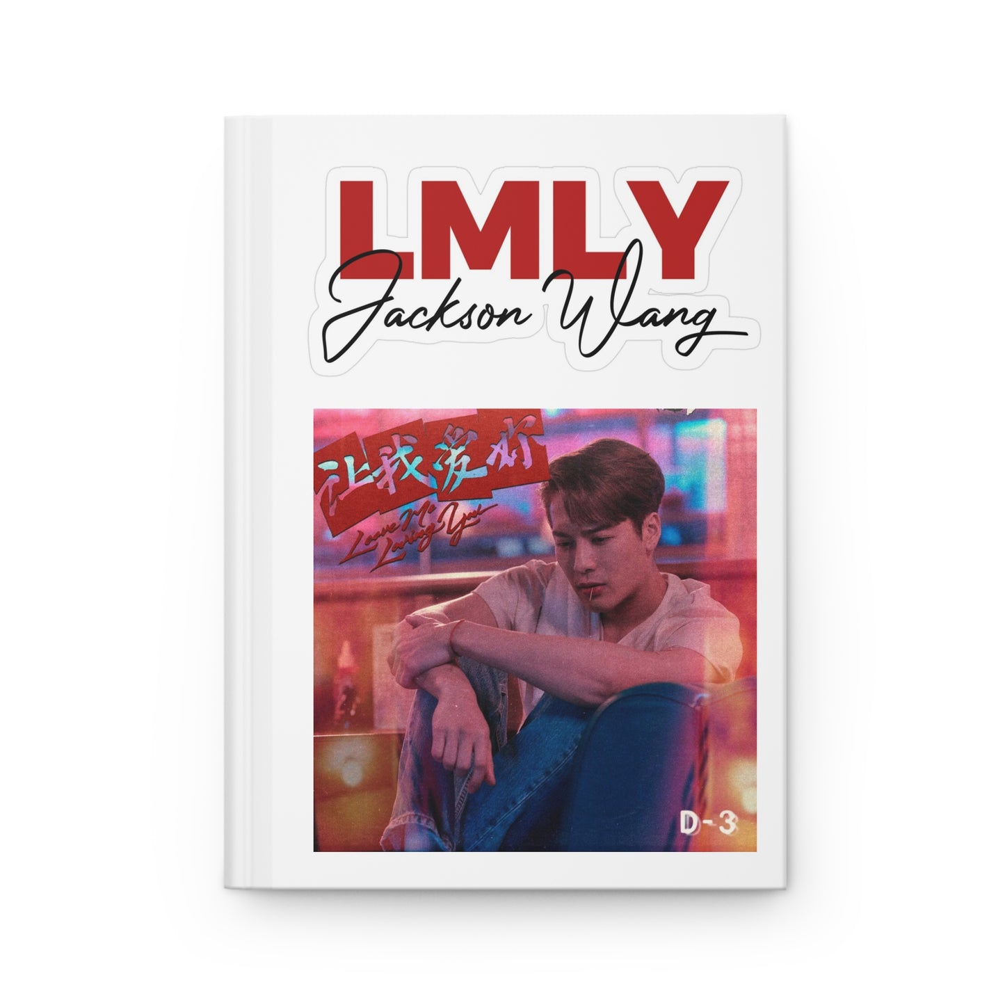 Hardcover Journal — LMLY Jackson Wang Photo Design
