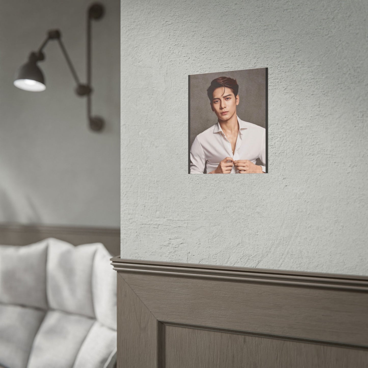 “Jacky” – Elegant Male Portrait Wall Art Print