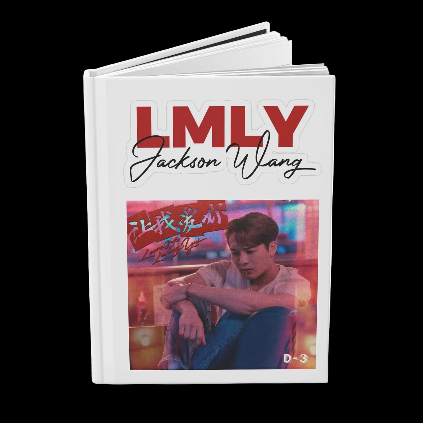 Hardcover Journal — LMLY Jackson Wang Photo Design