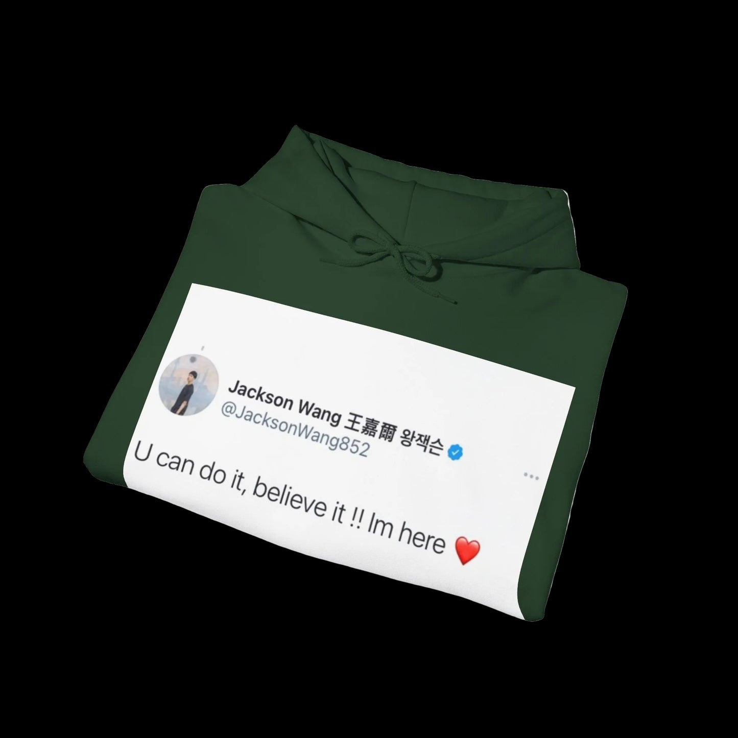 The "I'm Here" Signature Motivation Hoodie