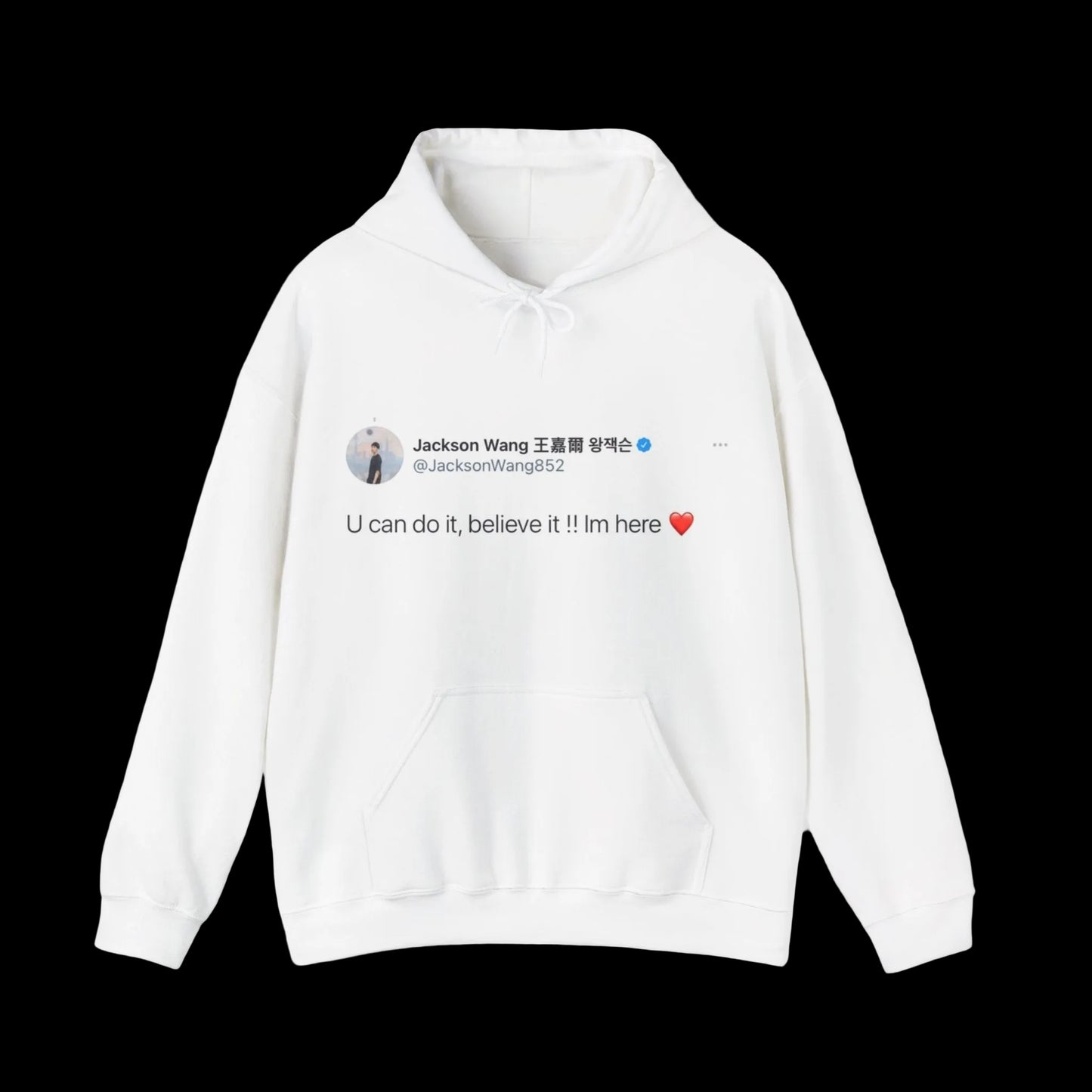 The "I'm Here" Signature Motivation Hoodie