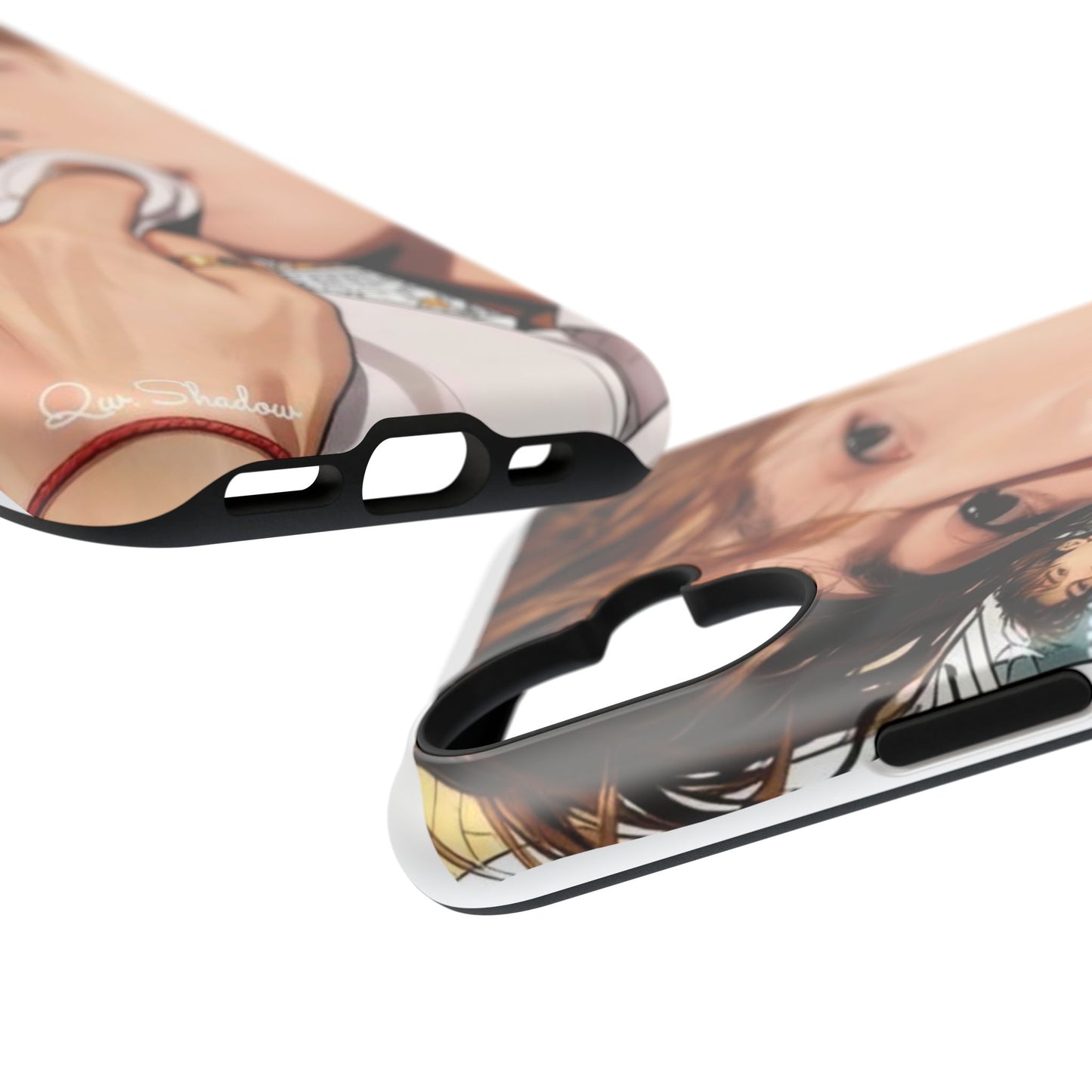 Male Portrait Comic Collage Impact-Resistant Case
