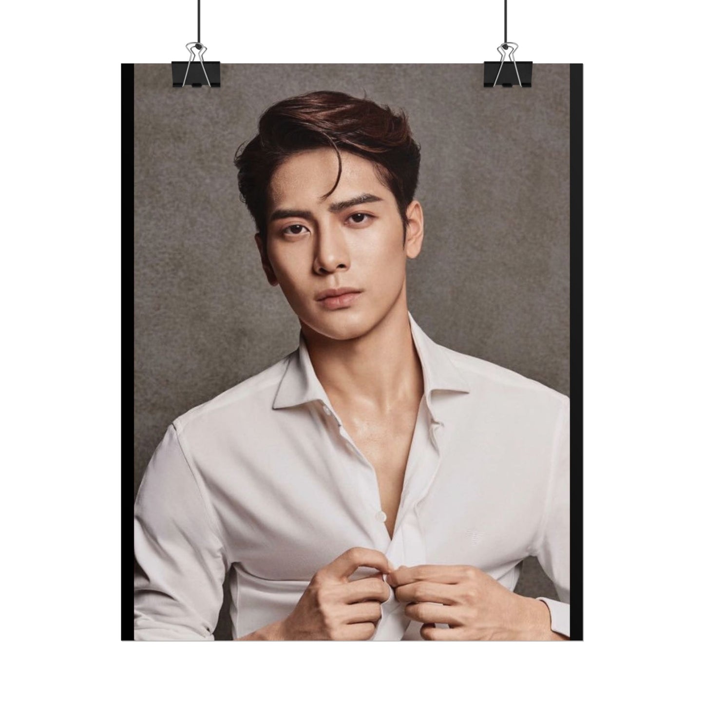 “Jacky” – Elegant Male Portrait Wall Art Print