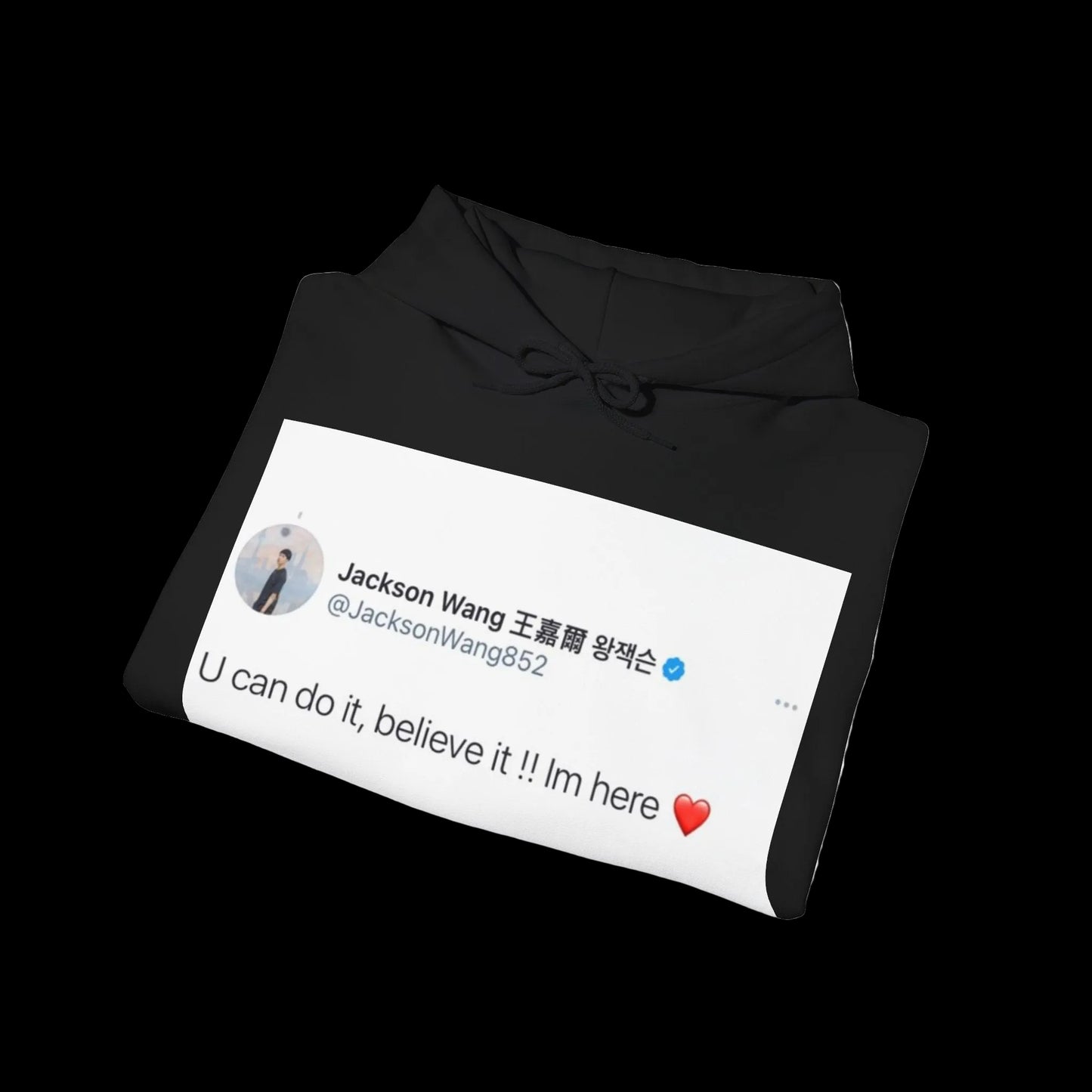 The "I'm Here" Signature Motivation Hoodie